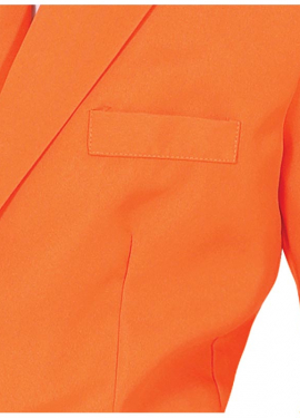 Terno engraçado elegante laranja masculino Terno engraçado elegante laranja masculino