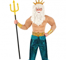 Tridente de Poseidon, destacável, 137 cm