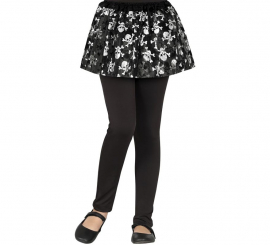 Black Pirate Tutu with Skulls for Children 30 cm Black Pirate Tutu with Skulls for Children 30 cm