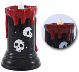 Vela Caveira com Luz e Música Vela Caveira com Luz e Música