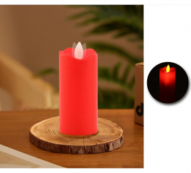 Vela vermelha oscilante de 11 cm Vela vermelha oscilante de 11 cm