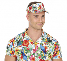 Viseira para pássaros tropicais adultos Viseira para pássaros tropicais adultos