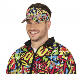 Adult 90s print visor Adult 90s print visor