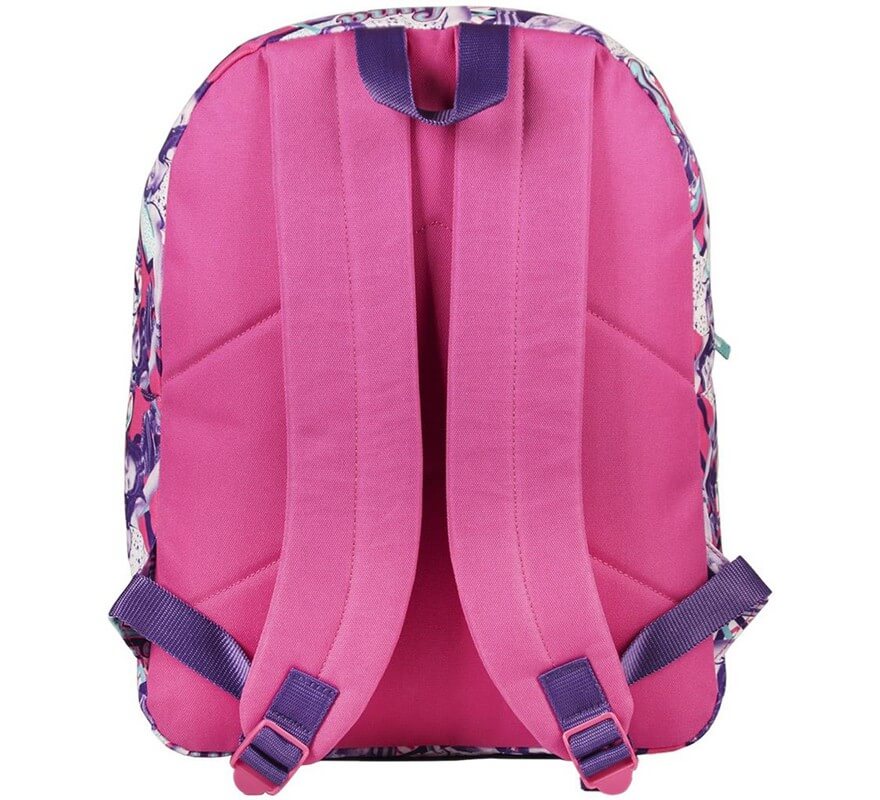 Soy Luna Pink Casual Backpack 32x40x14 cm-B