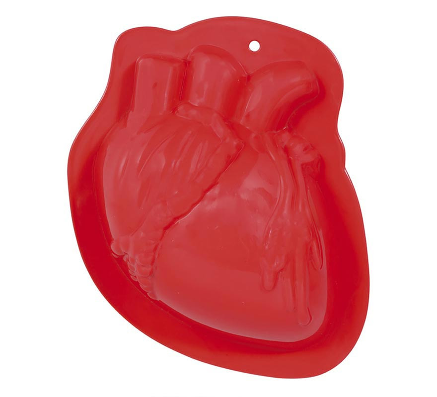 Molde Corazón para gelatina de 16x12 cm-B