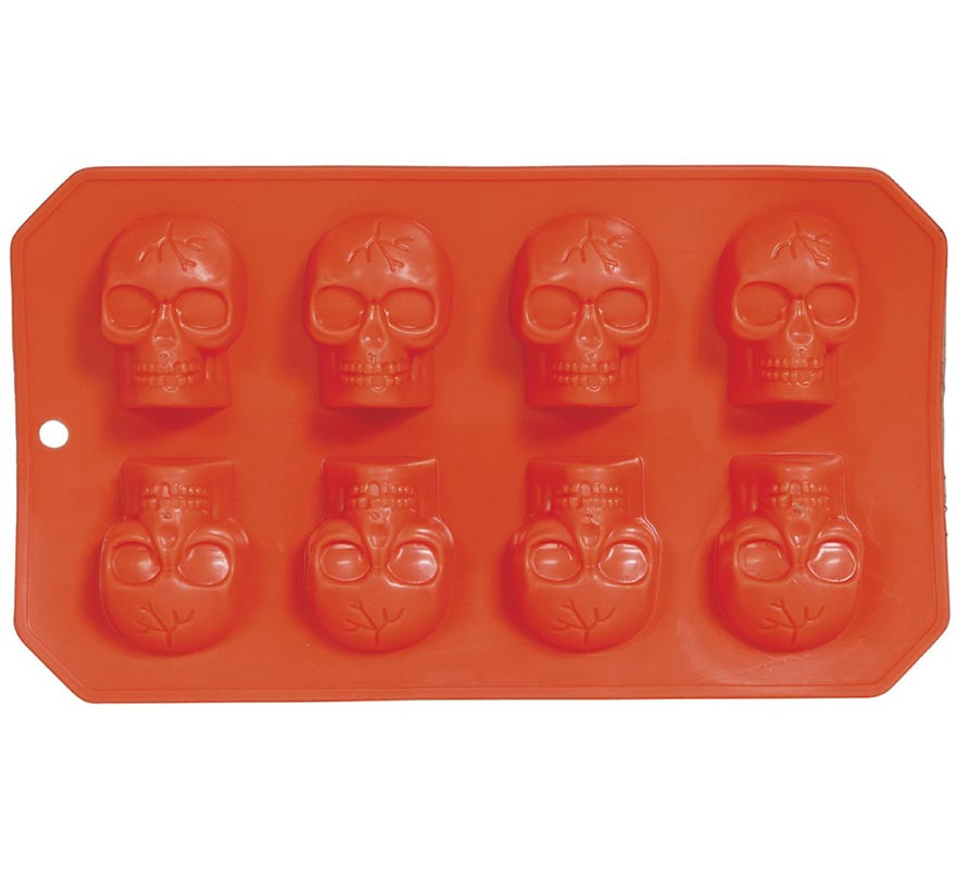 Skull Shaped Ice Cube Mold 21x12 cm-B