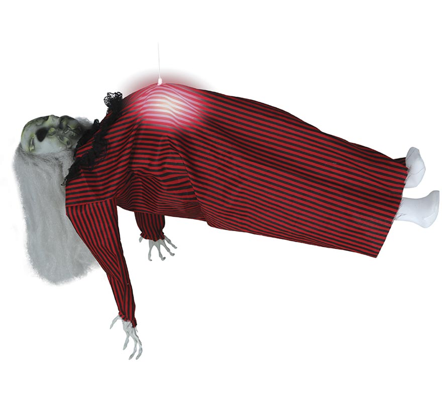 Mulher Morta Levitando com Som e Movimento Luz 70cm-B