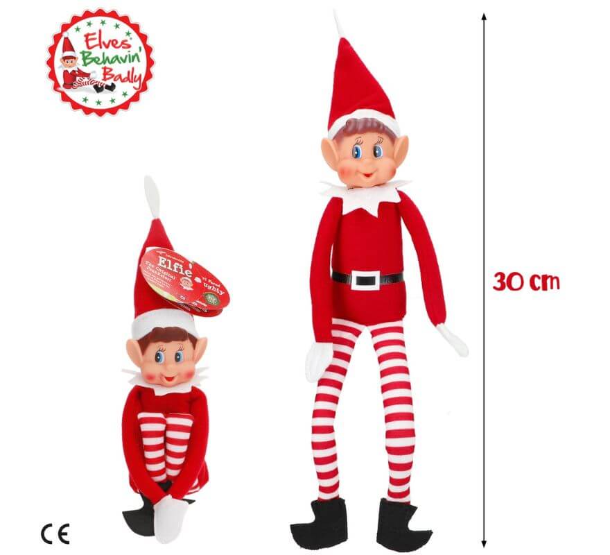 Muñeco Elfo travieso 30 cm-B