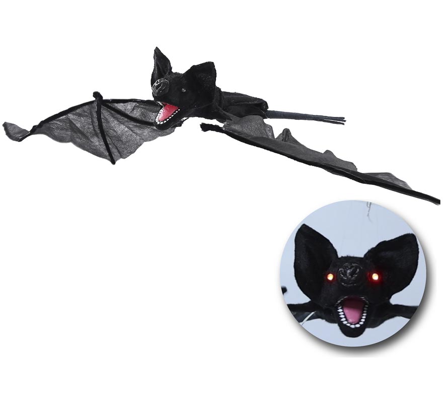 Morcego animado de 70 cm com luz, som e movimento-B
