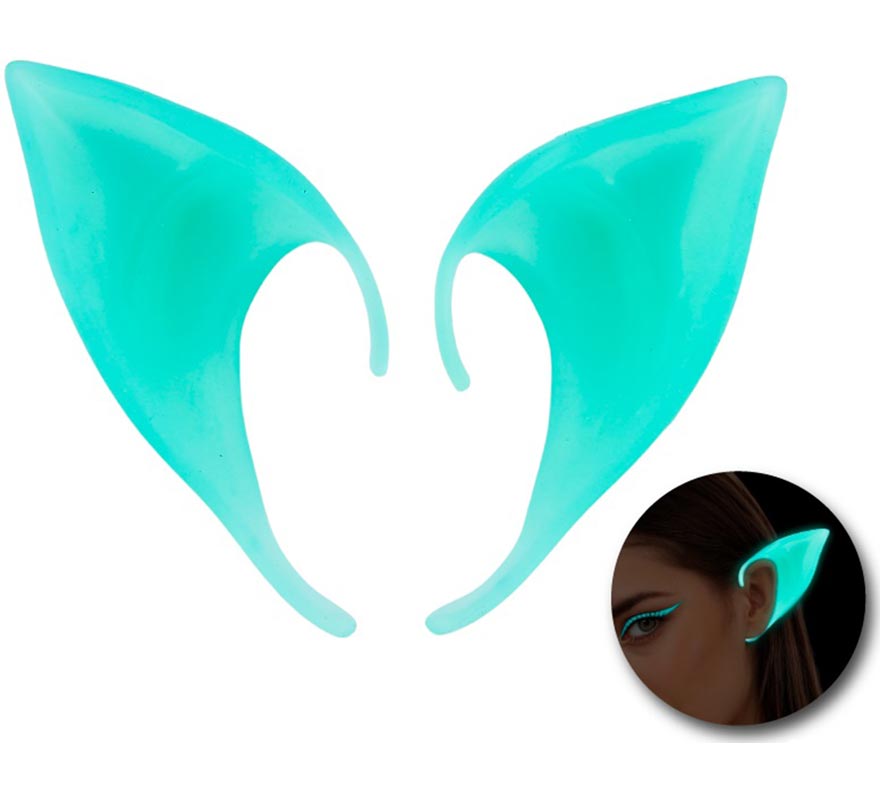 Orelhas de elfo fluorescentes-B