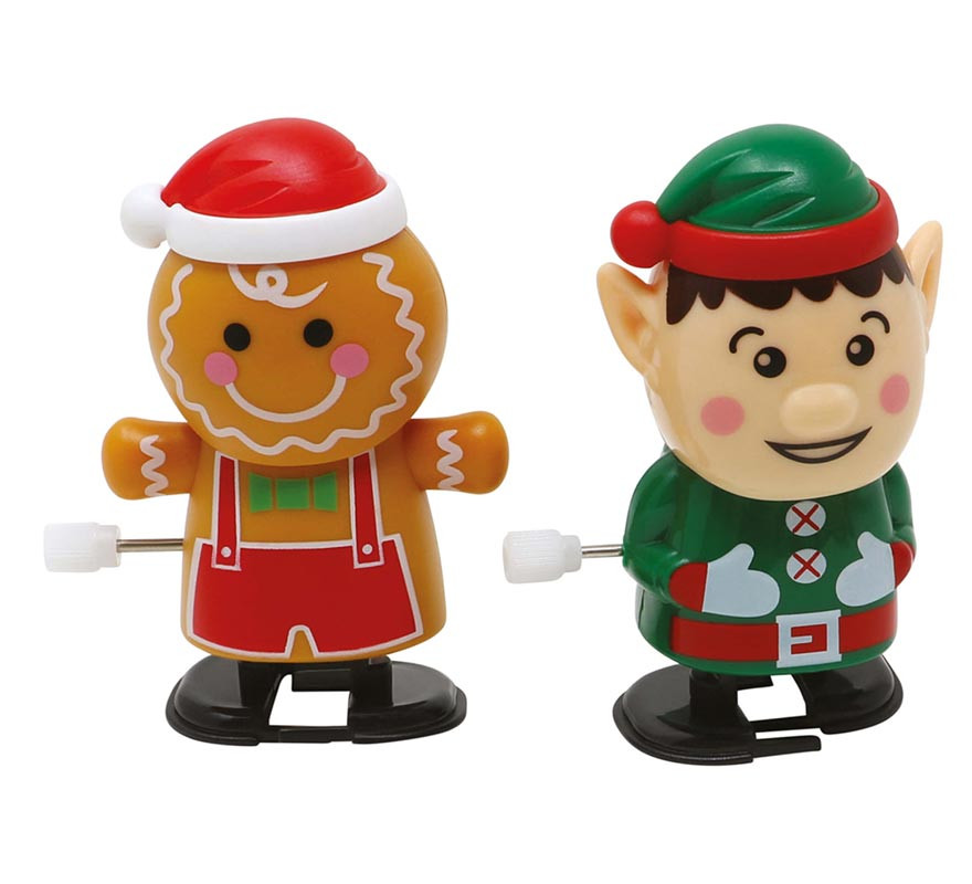 Pack de 12 Figuras Navideñas andantes de 7 cm-B