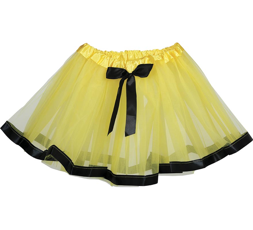 Pack Diadema y Tutú de Ratón Amarillo para niña-B