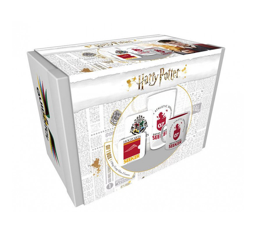 Pack regalo Harry Potter Quidditch Gryffindor-B