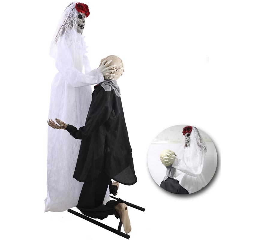 Pair of 180cm Sounding Skeletons-B