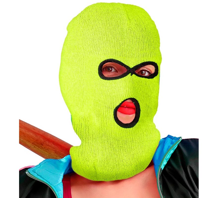 Pasamontañas amarilla Fluorescentes-B
