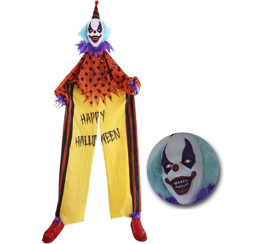 Palhaço de Pernas Longas Animado 280 cm-B