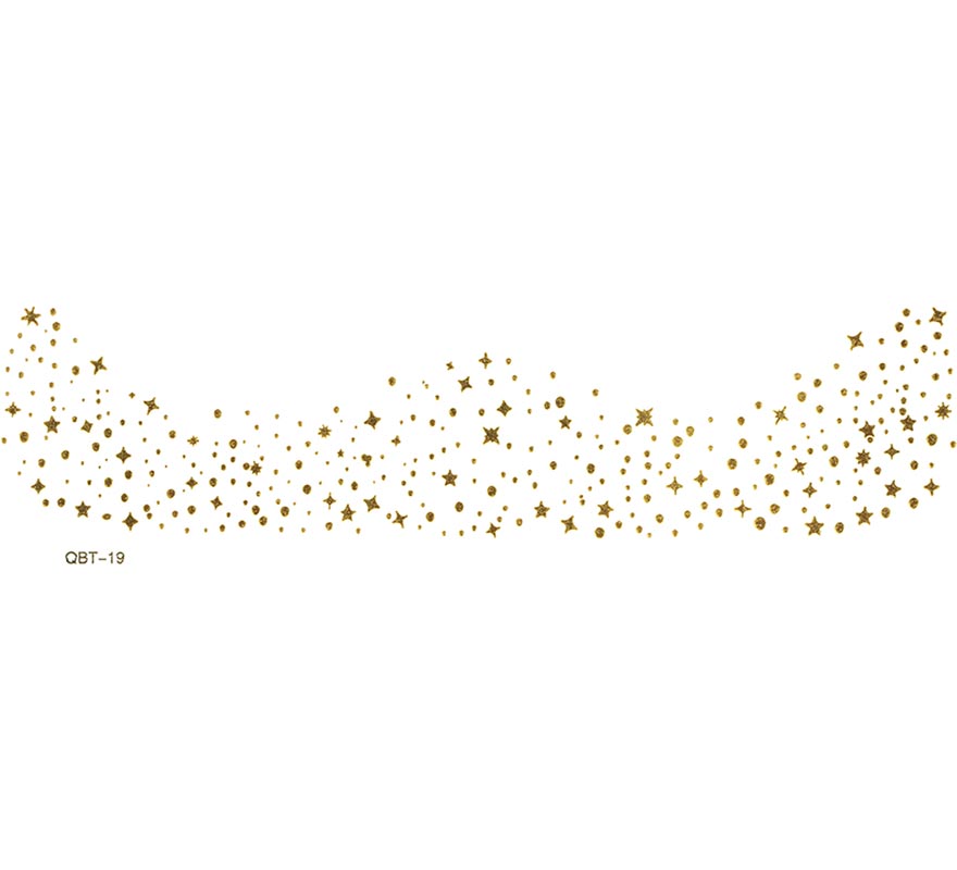 Pecas Adhesivas doradas-B