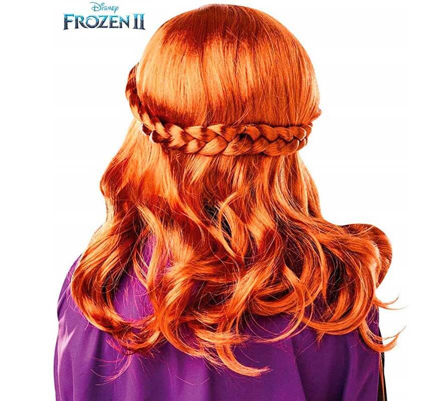 Frozen 2 Anna perruque pour fille
