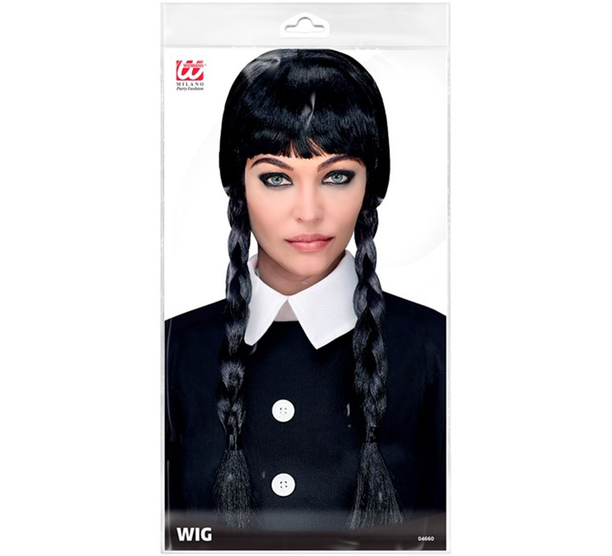 Sinister Girl Wig with Braids-B