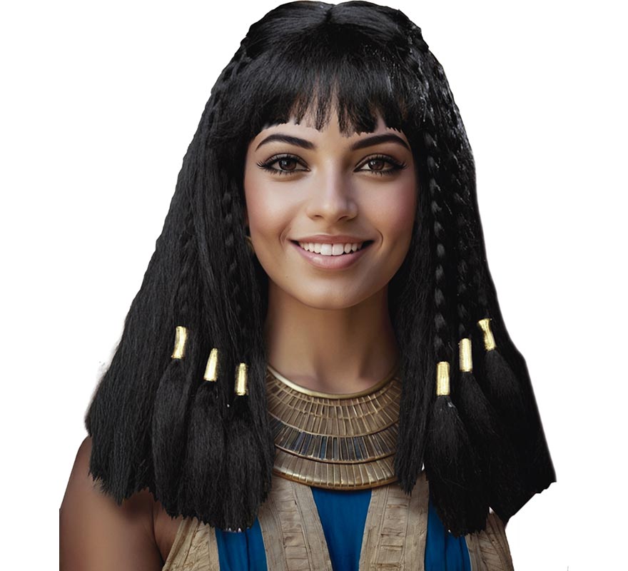 Peluca de Reina Egipcia-B