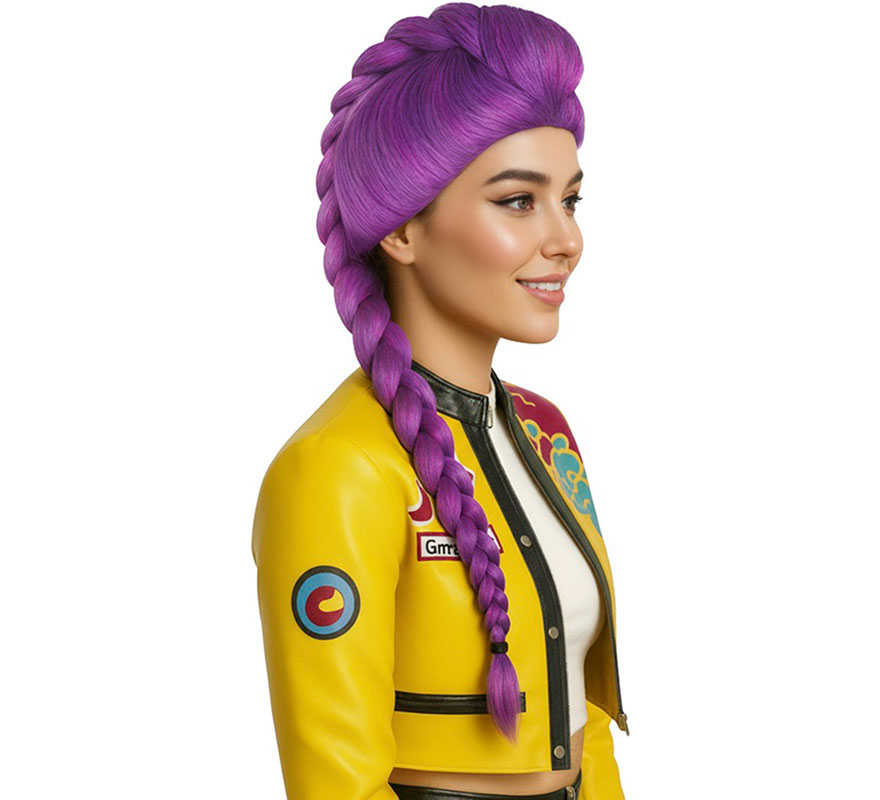 Peluca de Rumi Cazadora K-Pop-B