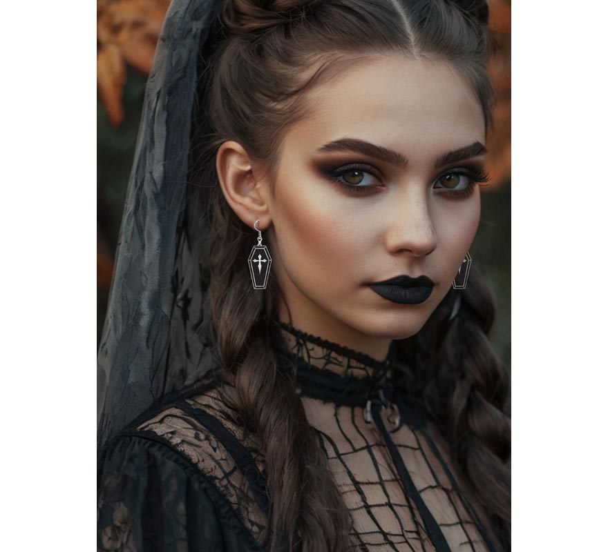 Coffin Earrings-B