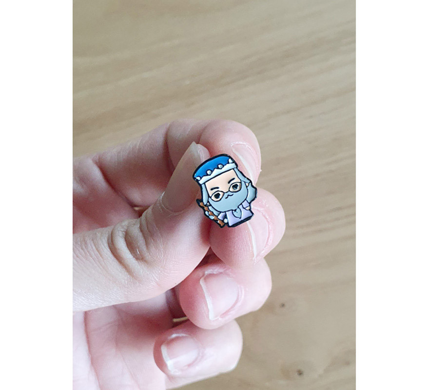 Brincos Dumbledore Chibi Harry Potter-B