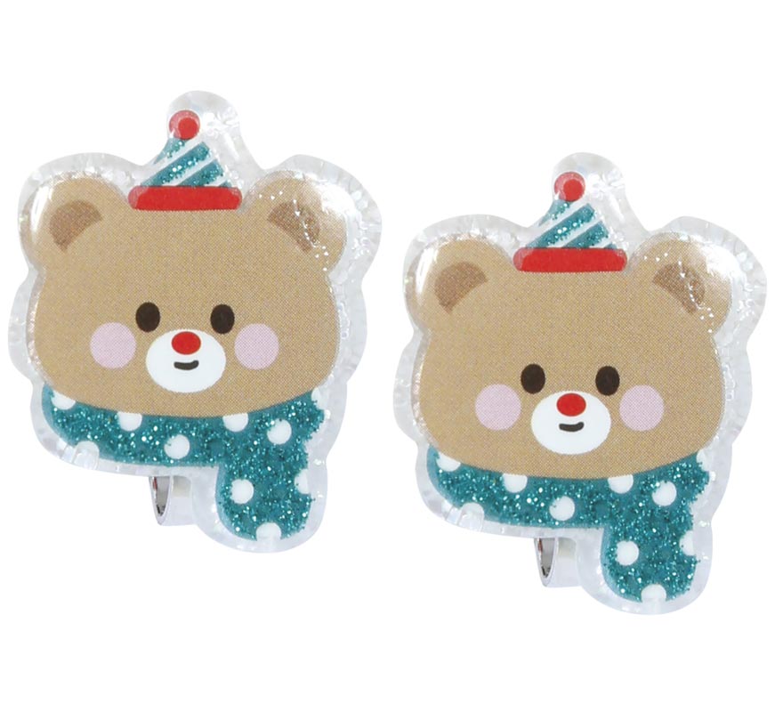 Bear Earrings-B
