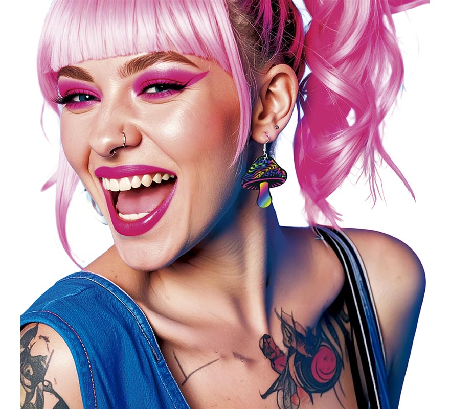 Pendientes Psicodélicos Setas-B