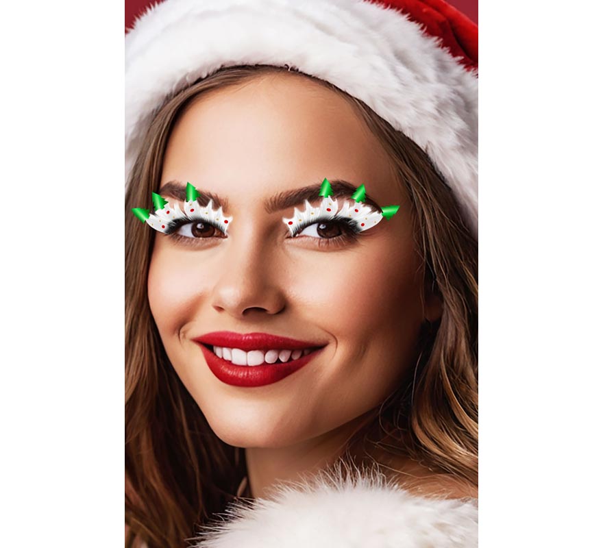 Christmas Tree Eyelashes-B