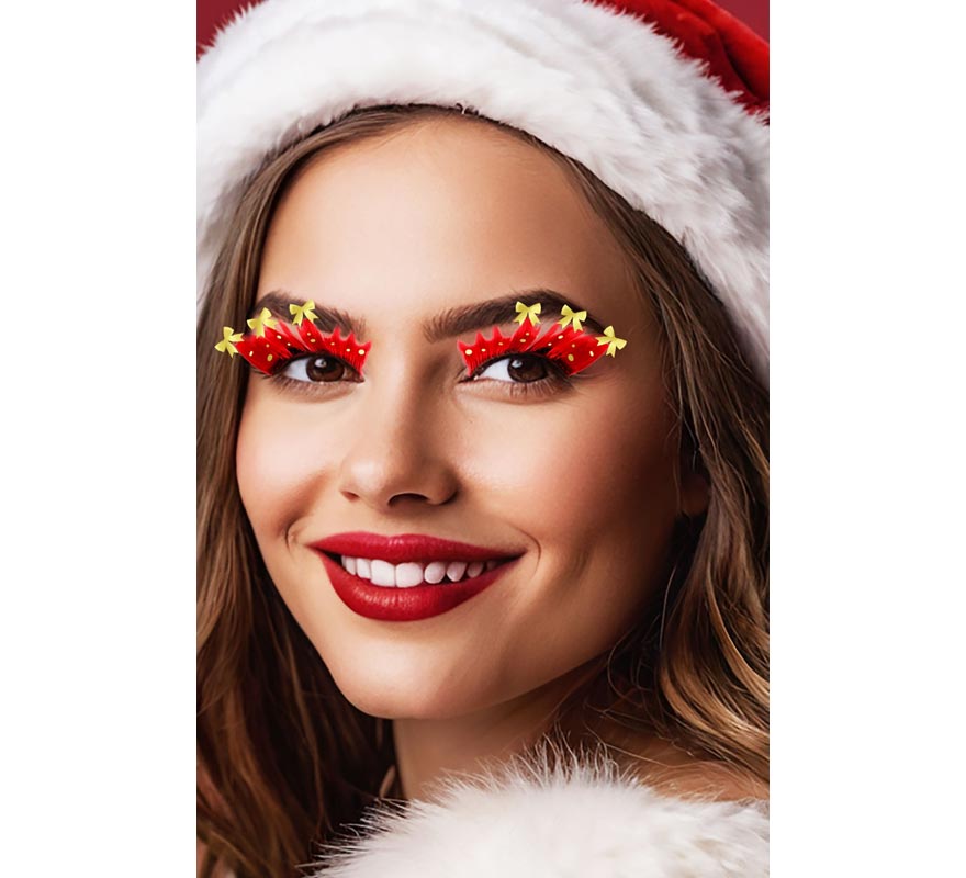 Cílios Laço de Natal-B