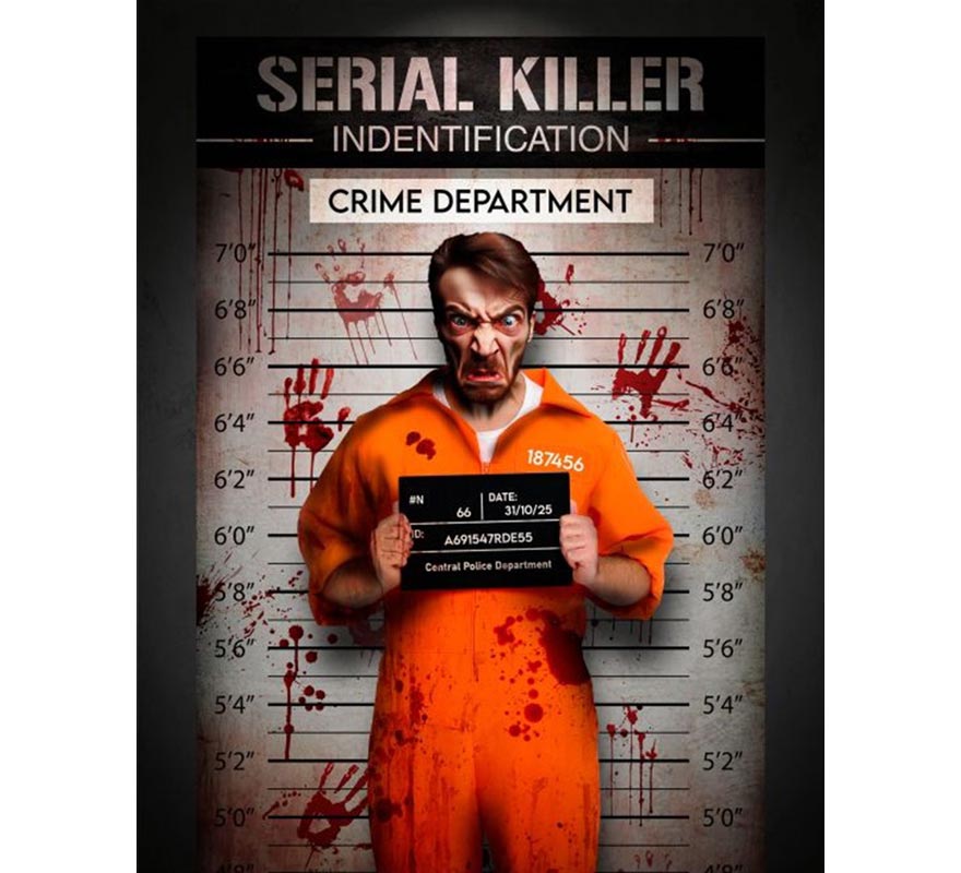 Photocall Serial Killer Fabric 120x200 cm-B