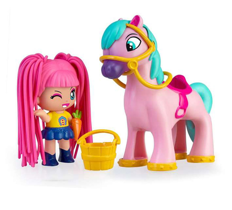 Pinypon figura Pelazo con Pony Melena al Viento y accesorios-B