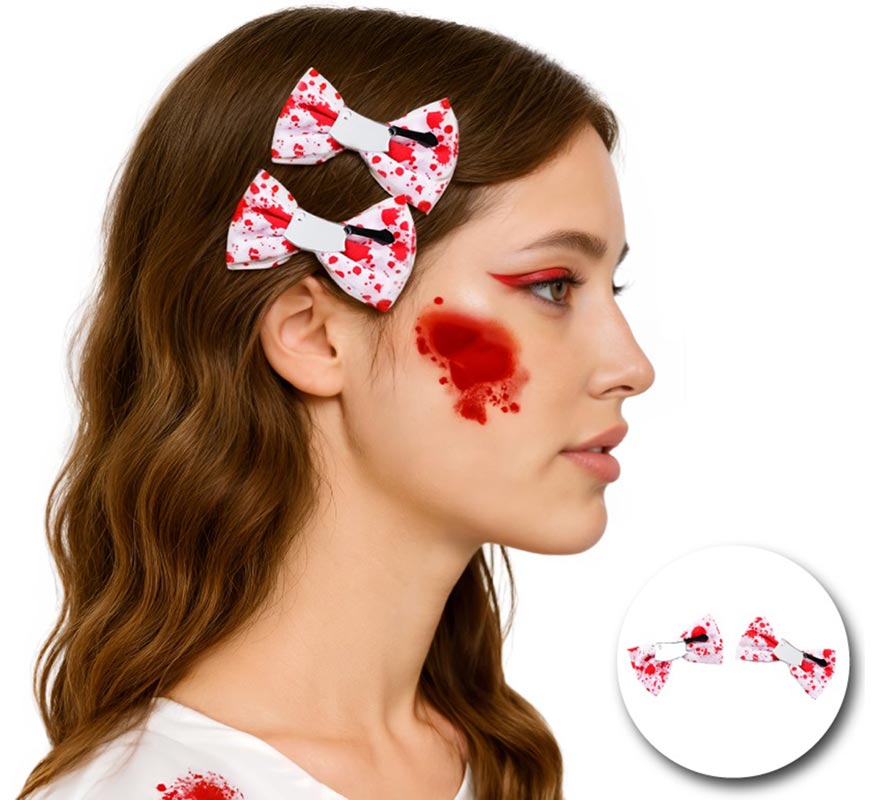 Bow Clips with Knife for Hair-B