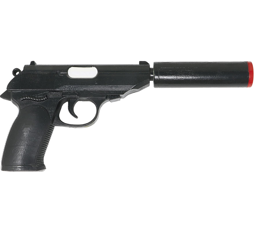 Pistola con Silenciador de 25 cm-B