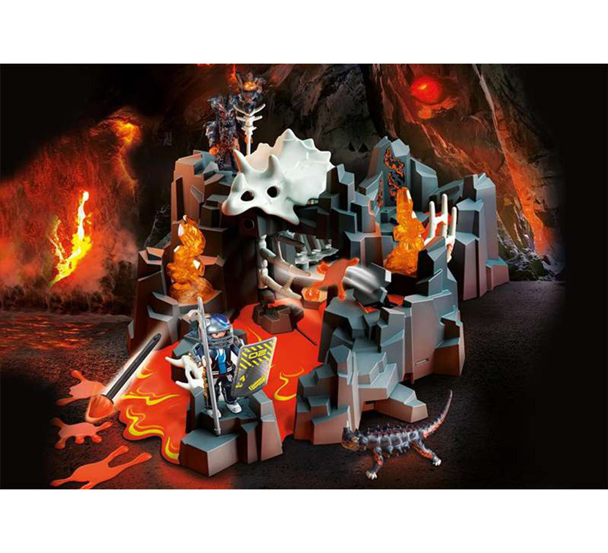 Playmobil Dino Rise Guardián de la Fuente de Lava-B