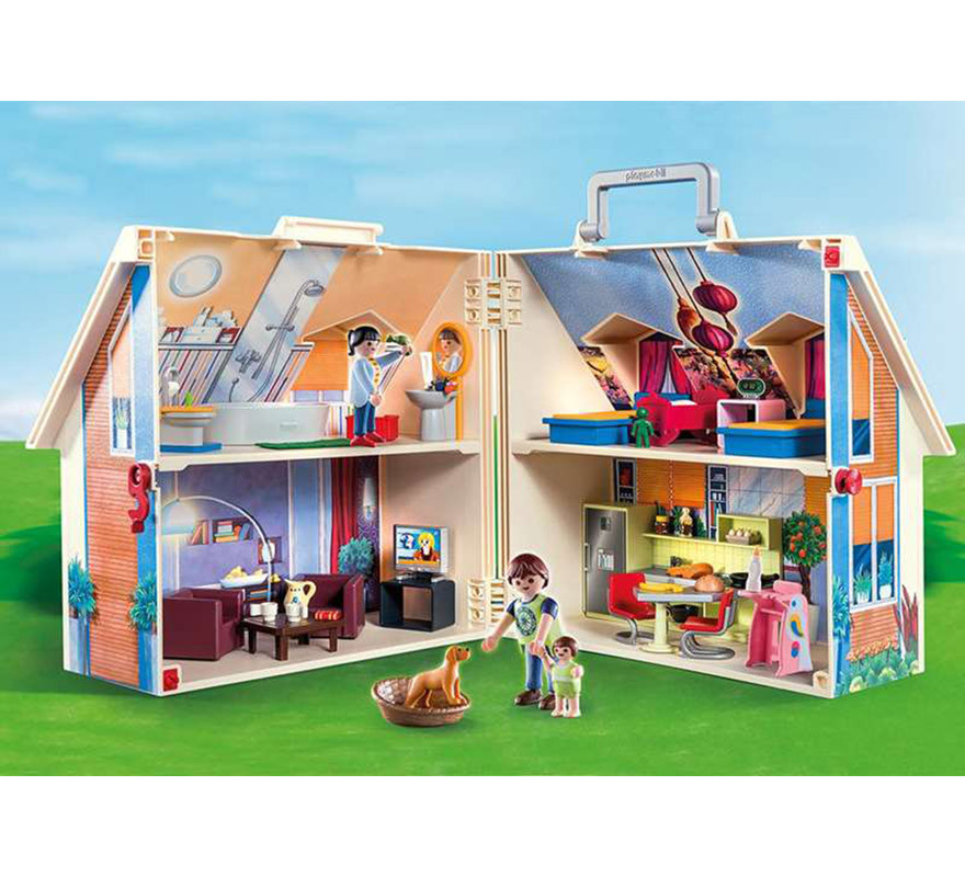 Playmobil Dollhouse Casa de Muñecas Maletín-B