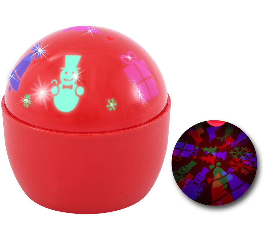 Proyector Led Giratorio Navidad de 9x9x9 cm-B