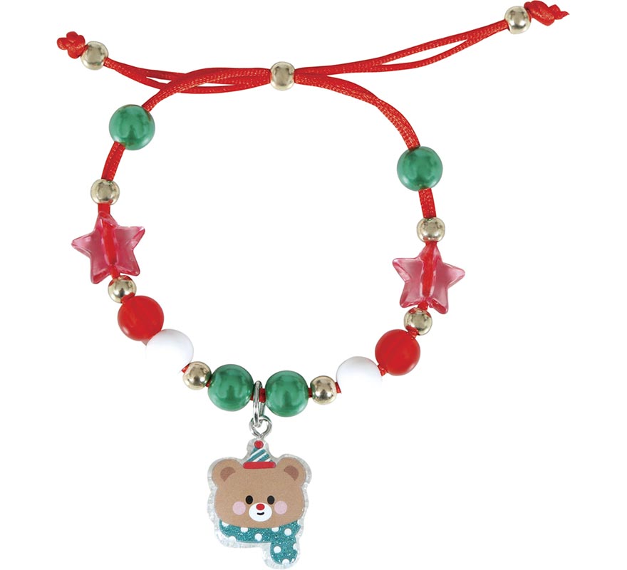 Pulseira com Ursinho de Pelúcia-B
