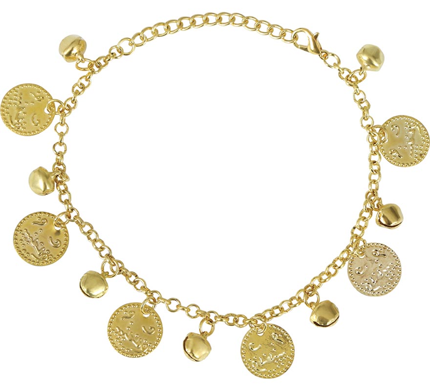 Pulsera Tobillera de Monedas-B