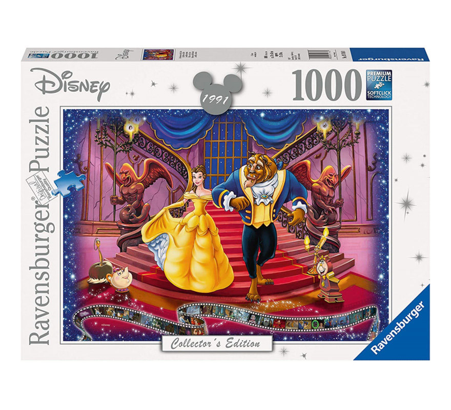 Puzzle La Bella y la Bestia 1000 piezas Disney-B
