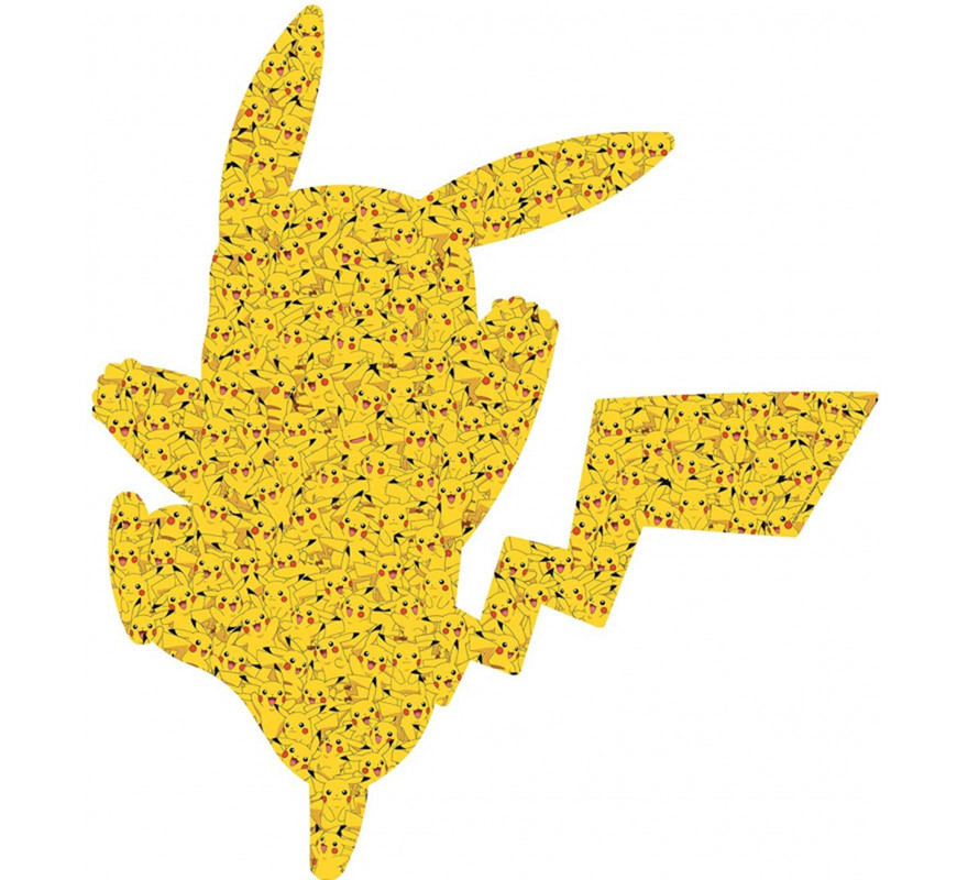 Puzzle Pikachu Pokemon Silueta 727 piezas-B