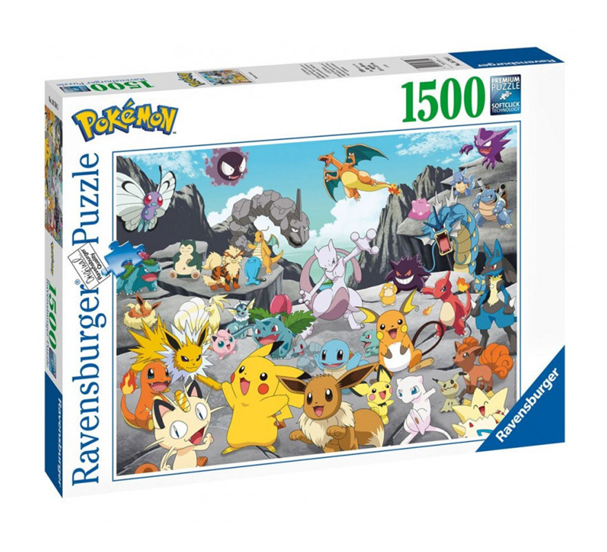 Quebra-cabeça Pokemon Classics 1500 peças-B