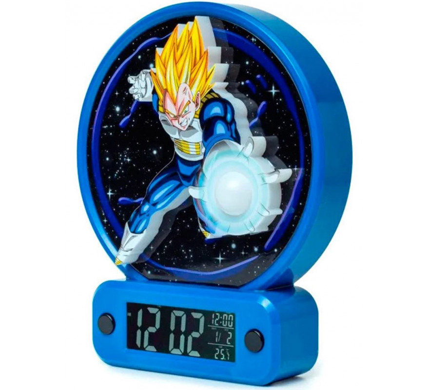 Dragon Ball Vegeta Alarm Clock with Light-B