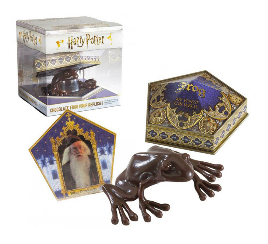 Réplica antiestresse do sapo de chocolate Harry Potter-B