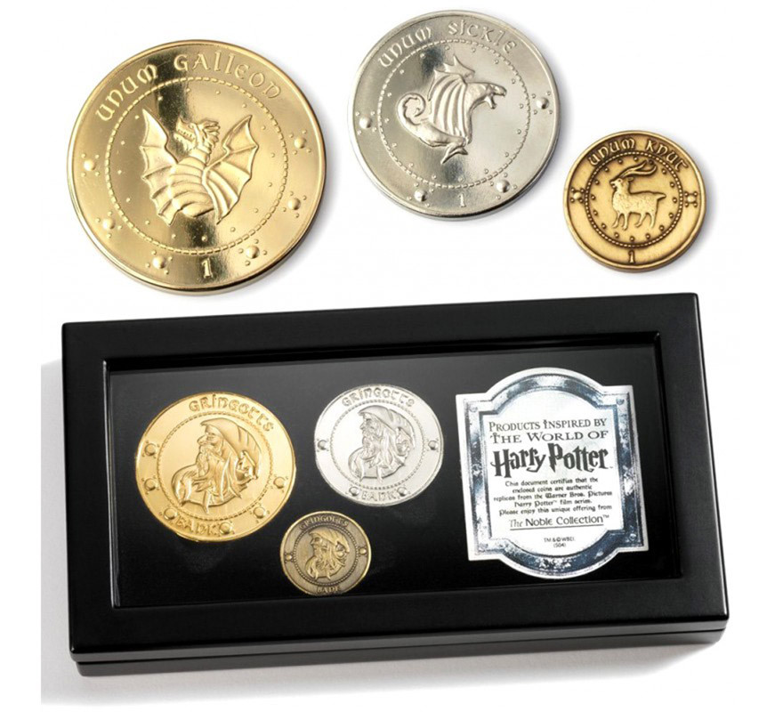 Réplica Monedas Gringotts Harry Potter The Noble Collection-B
