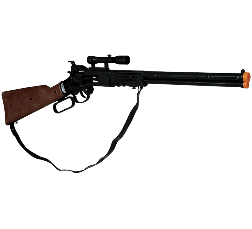 Rifle marrón con mira de 64 cm-B