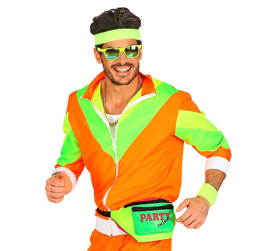 Multicolor 80s Fanny Pack-B