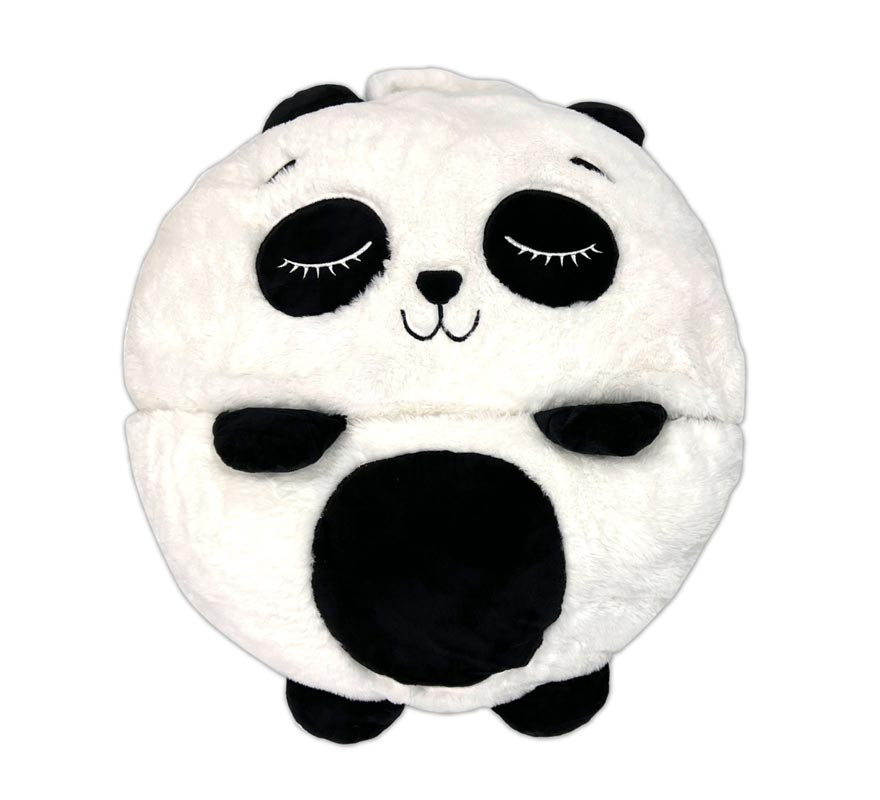 Gigoteuse Panda Paco avec coussin de 135 cm-B