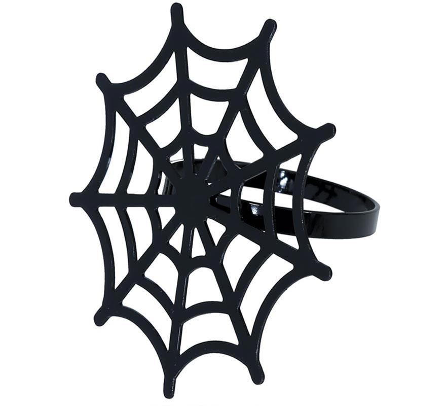 Serviettenhalter aus Metall mit Spinnennetz-B